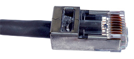 Shielded Cat5 EZ-RJ45 Connectors